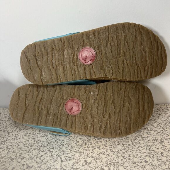 Haflinger Womens Corinna Leather Slide Sandals Shoes 38 Med BHFO 1882 NEW $135 - Picture 6 of 11